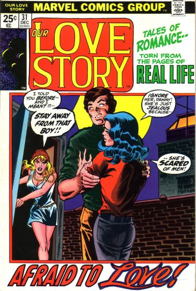 Cover for Our Love Story (Marvel, 1969 series) #31