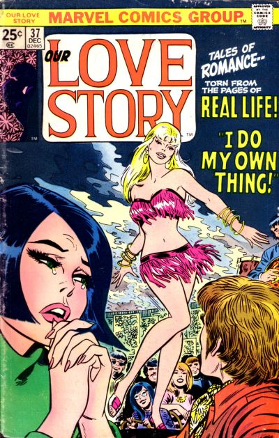Cover for Our Love Story (Marvel, 1969 series) #37