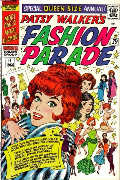 Cover for Patsy Walker's Fashion Parade (Marvel, 1966 series) #1