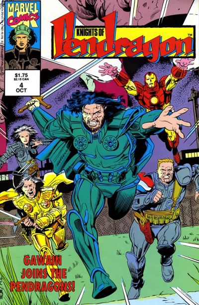 Cover for Pendragon (Marvel, 1992 series) #4