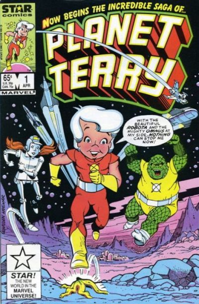 Cover for Planet Terry (Marvel, 1985 series) #1 [Direct]