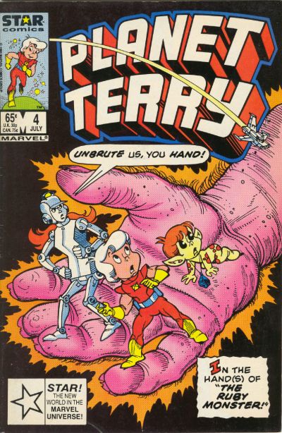 Cover for Planet Terry (Marvel, 1985 series) #4 [Direct]