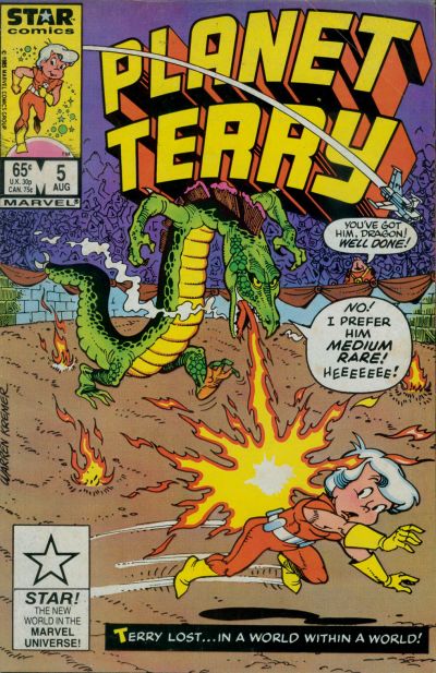 Cover for Planet Terry (Marvel, 1985 series) #5 [Direct]