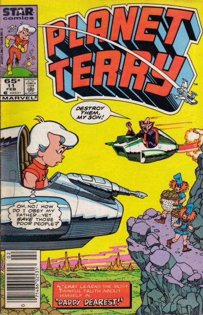 Cover for Planet Terry (Marvel, 1985 series) #11 [Newsstand]