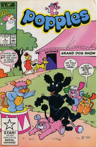 Cover for Popples (Marvel, 1986 series) #4