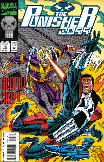 Cover for Punisher 2099 (Marvel, 1993 series) #12