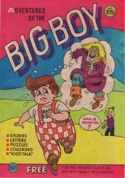 Cover for Adventures of the Big Boy (Webs Adventure Corporation, 1957 series) #379 [Tops]