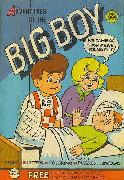 Cover for Adventures of the Big Boy (Webs Adventure Corporation, 1957 series) #384 [Azar's]