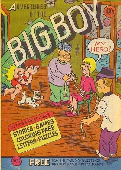 Cover for Adventures of the Big Boy (Webs Adventure Corporation, 1957 series) #385 [Azar's]