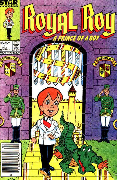 Cover for Royal Roy (Marvel, 1985 series) #1 [Newsstand]