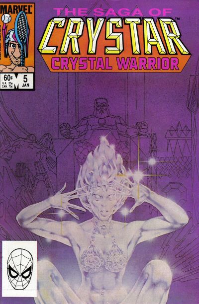 Cover for The Saga of Crystar, Crystal Warrior (Marvel, 1983 series) #5 [Direct]