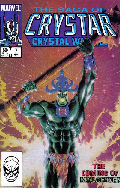Cover for The Saga of Crystar, Crystal Warrior (Marvel, 1983 series) #7 [Direct]
