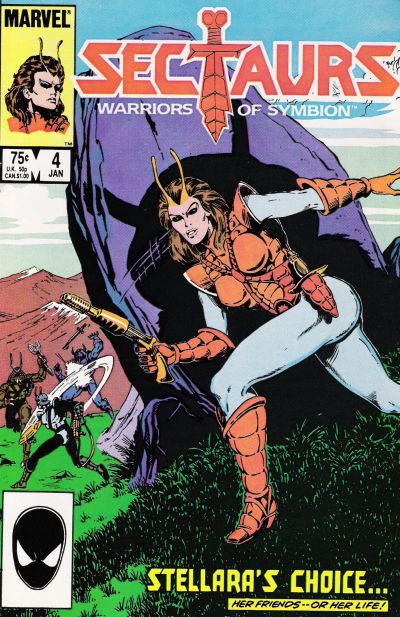 Cover for Sectaurs (Marvel, 1985 series) #4