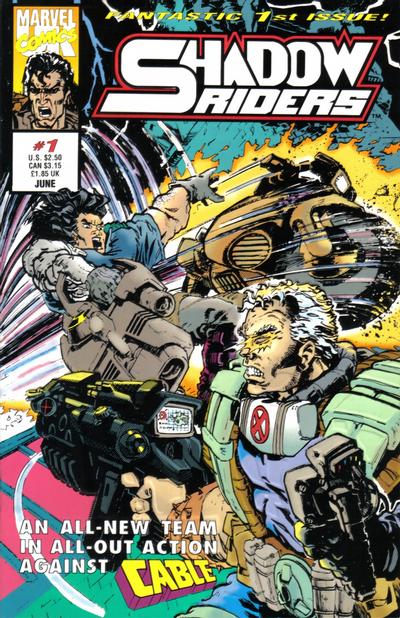 Cover for Shadow Riders (Marvel, 1993 series) #1