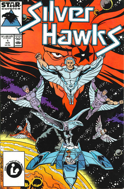 Cover for Silverhawks (Marvel, 1987 series) #1 [Direct]