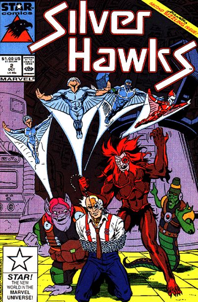 Cover for Silverhawks (Marvel, 1987 series) #2