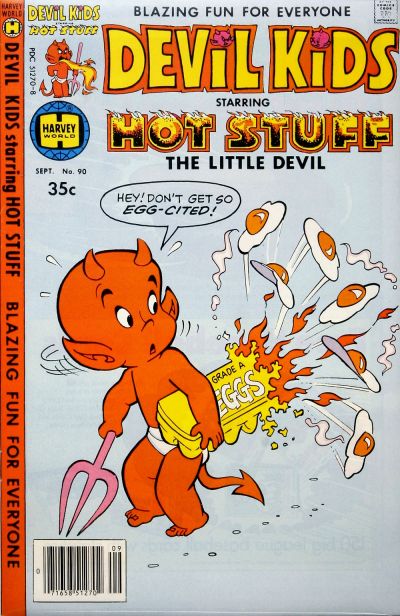 Cover for Devil Kids Starring Hot Stuff (Harvey, 1962 series) #90