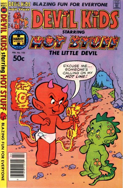 Cover for Devil Kids Starring Hot Stuff (Harvey, 1962 series) #103