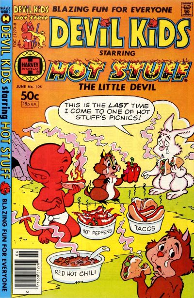 Cover for Devil Kids Starring Hot Stuff (Harvey, 1962 series) #105