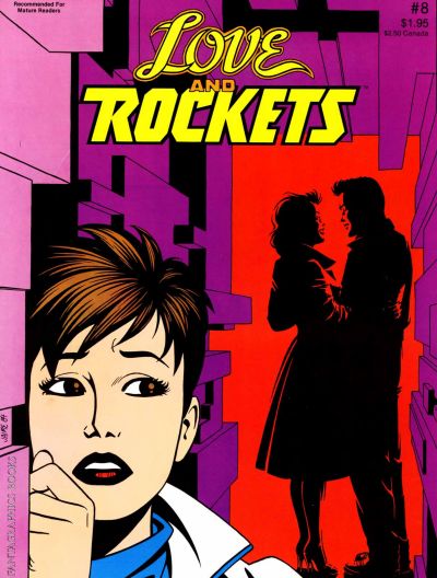 Cover for Love and Rockets (Fantagraphics, 1982 series) #8