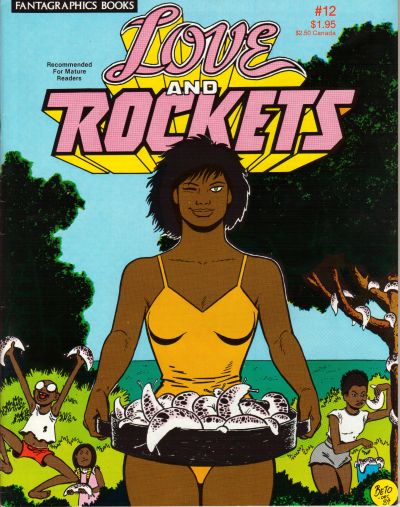 Cover for Love and Rockets (Fantagraphics, 1982 series) #12