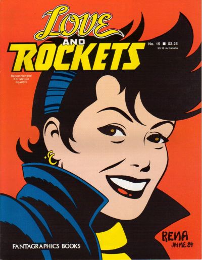 Cover for Love and Rockets (Fantagraphics, 1982 series) #15