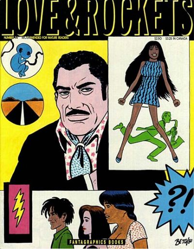 Cover for Love and Rockets (Fantagraphics, 1982 series) #34