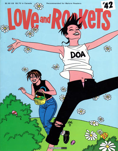 Cover for Love and Rockets (Fantagraphics, 1982 series) #42