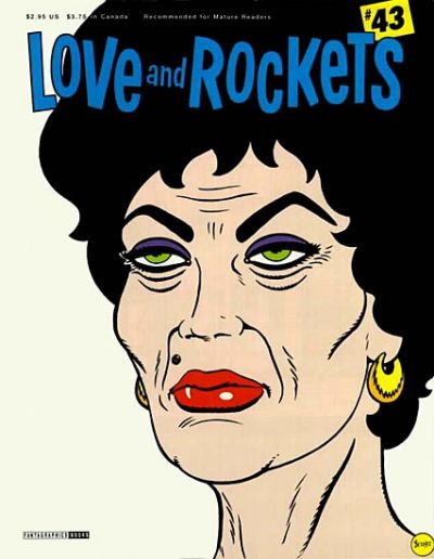 Cover for Love and Rockets (Fantagraphics, 1982 series) #43