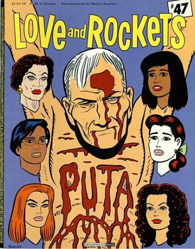 Cover for Love and Rockets (Fantagraphics, 1982 series) #47