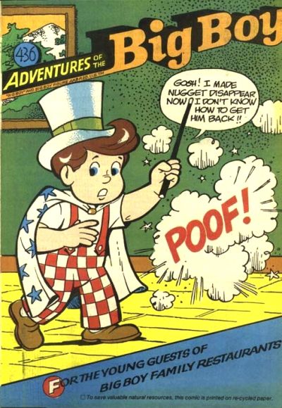 Cover for Adventures of the Big Boy (Webs Adventure Corporation, 1957 series) #436