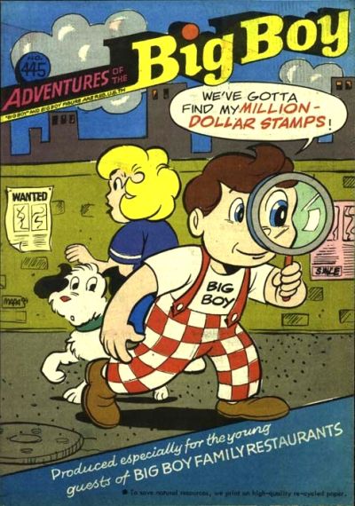 Cover for Adventures of the Big Boy (Webs Adventure Corporation, 1957 series) #445