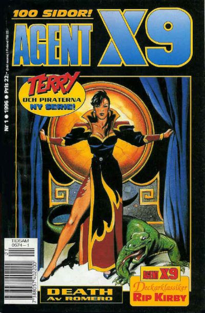 Cover for Agent X9 (Semic, 1971 series) #1/1996
