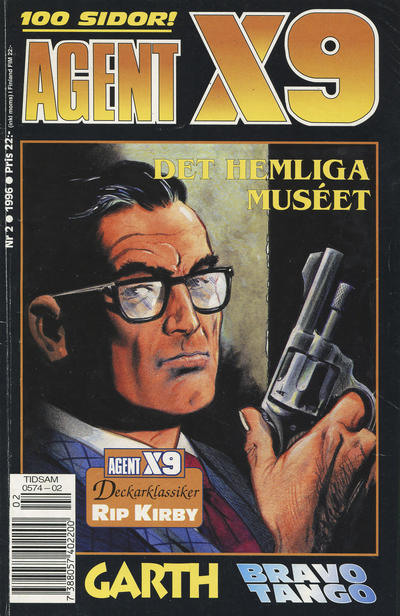 Cover for Agent X9 (Semic, 1971 series) #2/1996