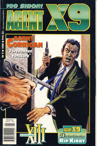 Cover for Agent X9 (Semic, 1971 series) #5/1996