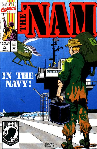 Cover for The 'Nam (Marvel, 1986 series) #77