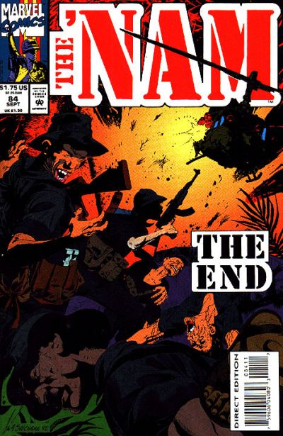 Cover for The 'Nam (Marvel, 1986 series) #84