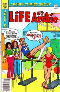 Cover for Life with Archie (Archie, 1958 series) #216
