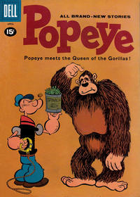 Cover for Popeye (Dell, 1948 series) #58
