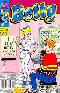 Cover Thumbnail for Betty (Archie, 1992 series) #4