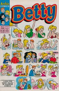 Cover Thumbnail for Betty (Archie, 1992 series) #6 [Direct]