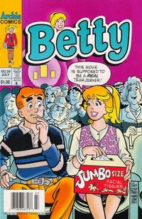 Cover for Betty (Archie, 1992 series) #39 [Newsstand]