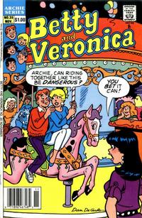 Cover Thumbnail for Betty and Veronica (Archie, 1987 series) #35 [Newsstand]