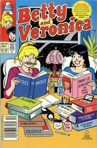 Cover for Betty and Veronica (Archie, 1987 series) #58 [Newsstand]