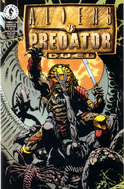 Cover for Aliens vs Predator: Duel (Dark Horse, 1995 series) #1