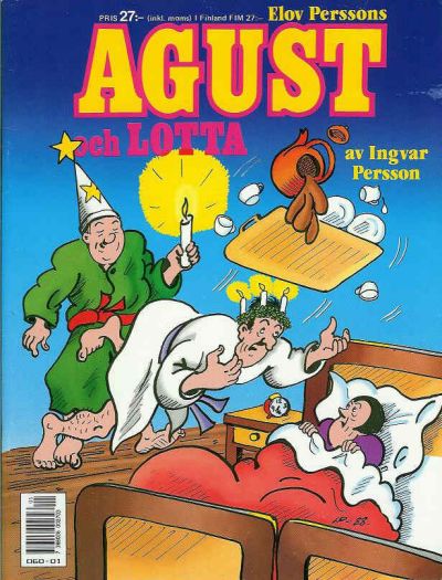 Cover for Agust och Lotta [julalbum] (Semic, 1988 series) #[1989]