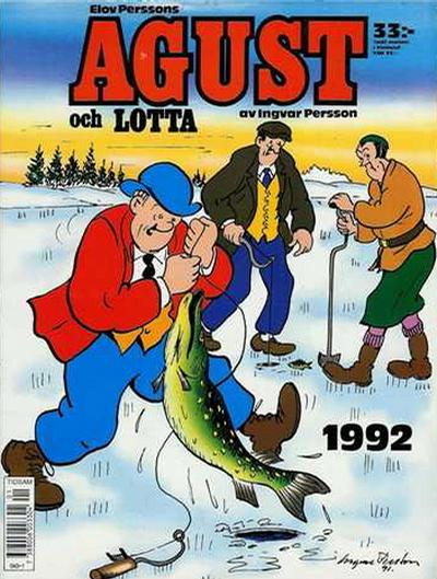Cover for Agust och Lotta [julalbum] (Semic, 1988 series) #1992