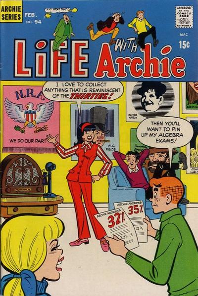 Cover for Life with Archie (Archie, 1958 series) #94