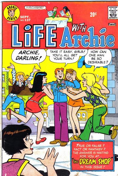 Cover for Life with Archie (Archie, 1958 series) #137