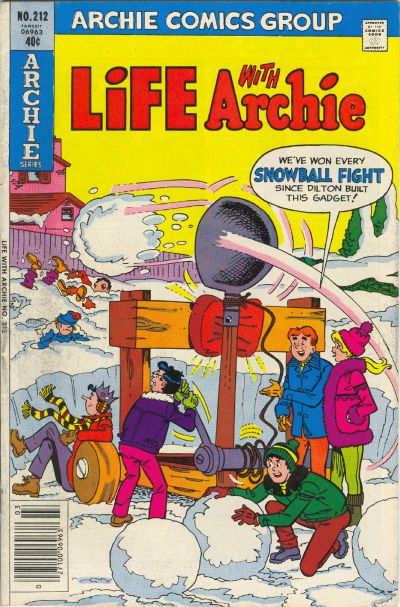 Cover for Life with Archie (Archie, 1958 series) #212